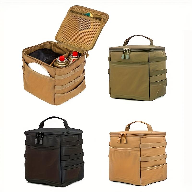 Multi-Use Portable Outdoor Large Capacity Camping Storage Bag Tactical Molle Carry Tote for Gas Cans Cookware Camping Gear