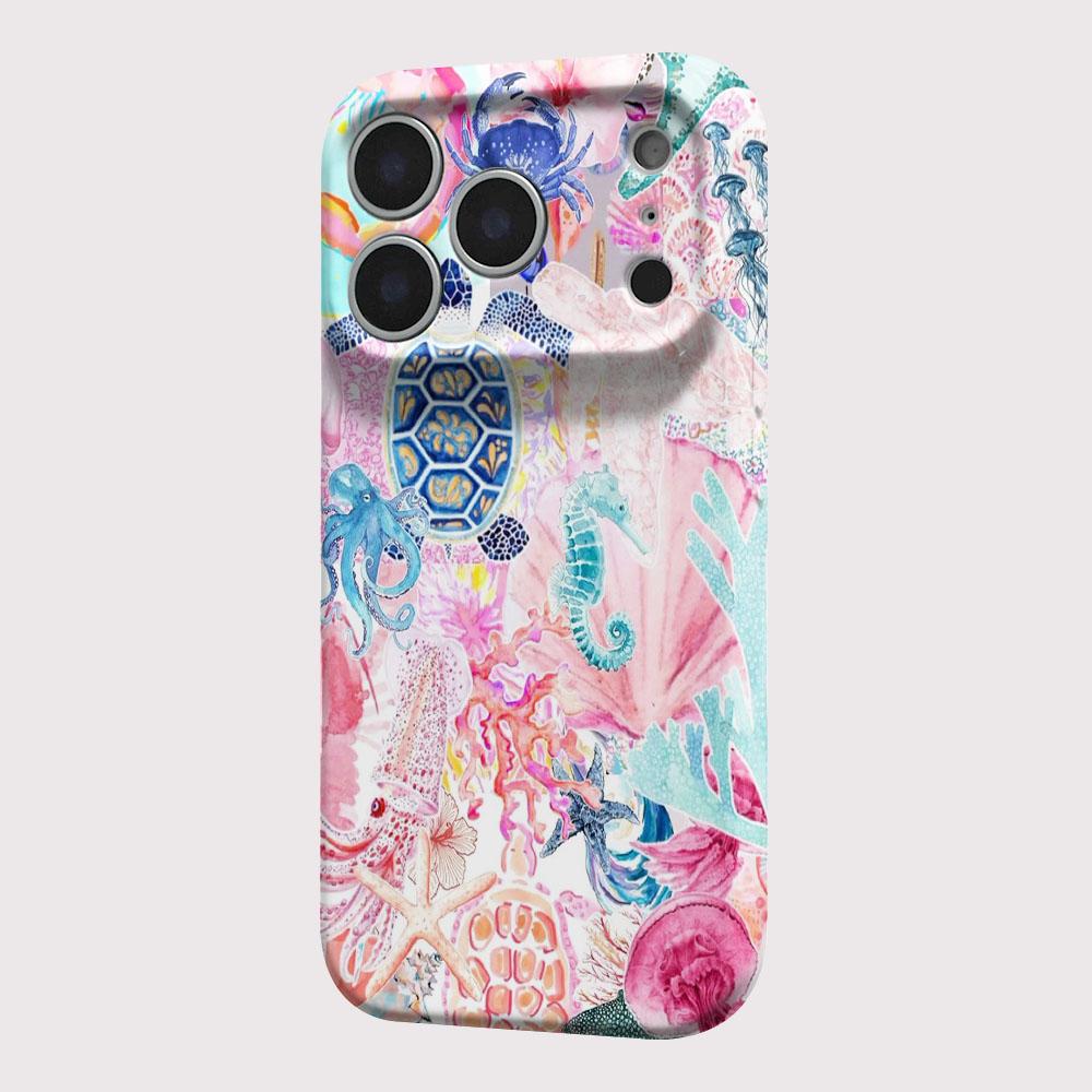 Ocean Animals Phone Case for vivo Y400 Y04 Y29 Y39 Y03 Y19 Y36 Y100 Y75 Y77 Y02 Y17S Y20 X90 X80 V60 V50 V40 V27 Pro Lite 4G 5G