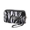 Durable Three Layers Coin Purse Large Capacity Zipper Coin Bags Oxford Cloth Waterproof Pouch Purse