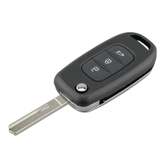 

Замена автомобиля Yousheng с 3 кнопками, складной дистанционный ключ для Renault 433 МГц PCF7961M