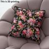 Pcs Vintage Floral Throw Pillow Covers Set Pattern Cushion Cover Suitable For Sofa Bedroom Car Pillow Cover