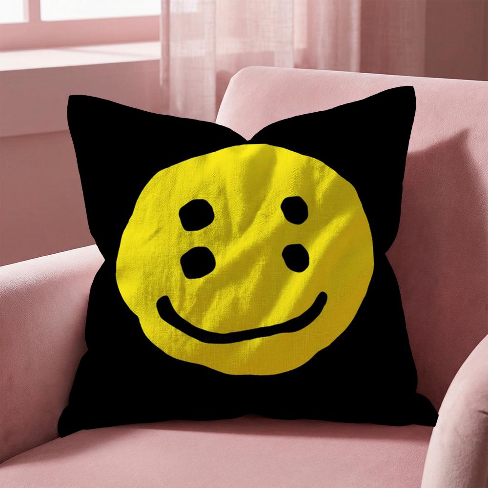 Luxury Smile C-Cpfm Cushion Cover Multi-Scene Pillow Cover for Home & Car - Reversible, Soft & Durable for Daily Use