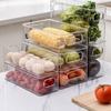Luftdichte Küchenorganizer Kühlschrank-Aufbewahrungsbox Maximiert den Platz Lebensmittelecht Stabiler Kunststoffbehälter