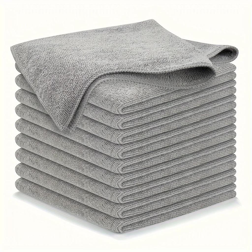 5/10pcs Reusable thickened ultra-fine fiber cleaning cloth, absorbent,soft,stain remover cloth,suitable for kitchen,home,car use