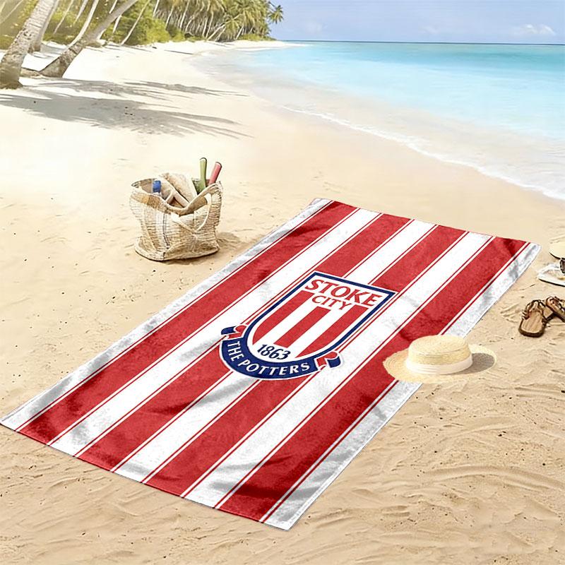 STO Logo Beach Towel, Large Soft Quick Dry Towel for Beach Camping Swimming