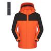 Unisex Windproof Hooded Windbreaker: Custom Printed Outdoor Jacket for Team Building, Class and School Uniforms