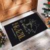Brazil national football team Printed Flannel Area Rug Non Slip Soft Polyester Floor Carpet Indoor Decor Mat for Bedroom Living Room Sofa