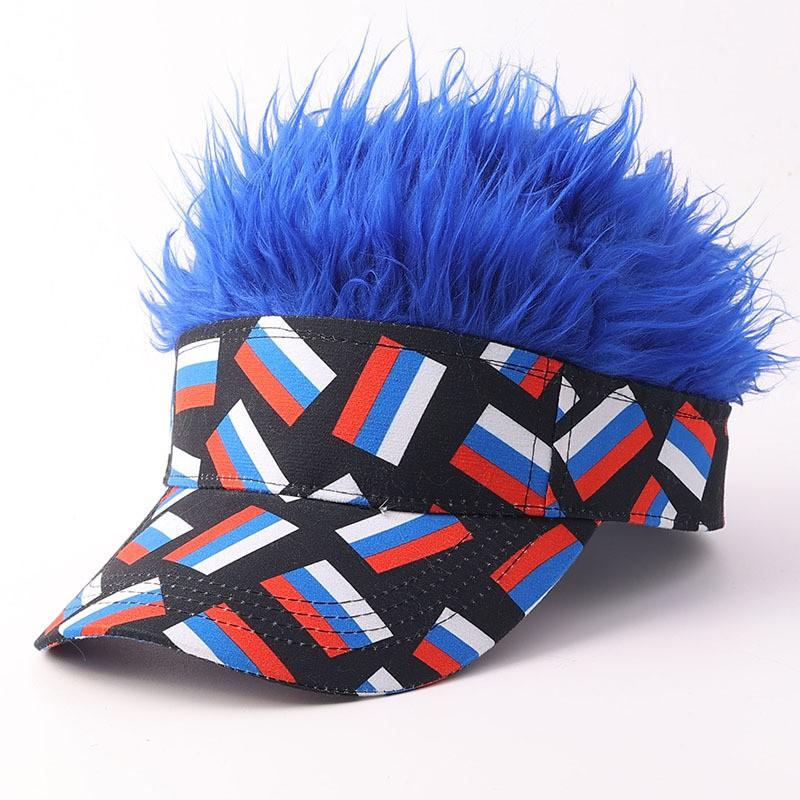 Flag Style Baseball Cap Fashion Star Maple Leaf Sun Hat Adjustable Breathable Streetwear