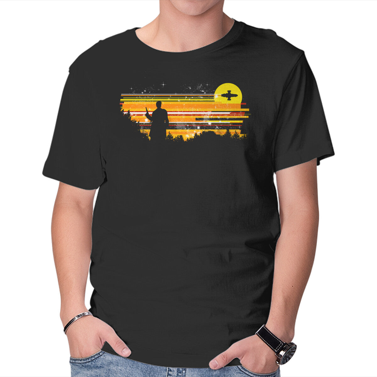 Unisex Crew Neck T-Shirt Can t Take the Sky From Me Graphic Short Sleeve Casual Tee XS