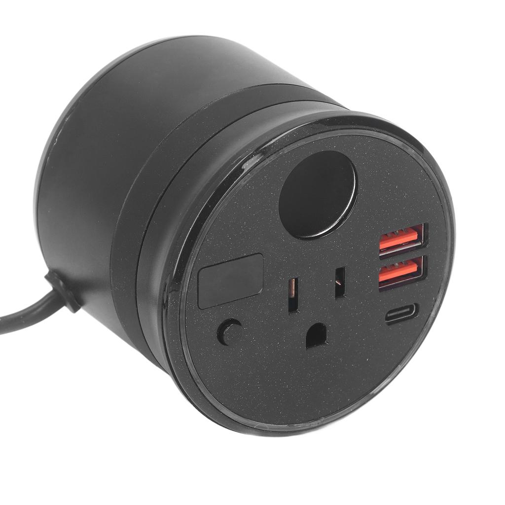 Power Inverter DC 12V To AC 110V Modified Sine Wave Car Plug Adapter Outlet Converter with US Outlet