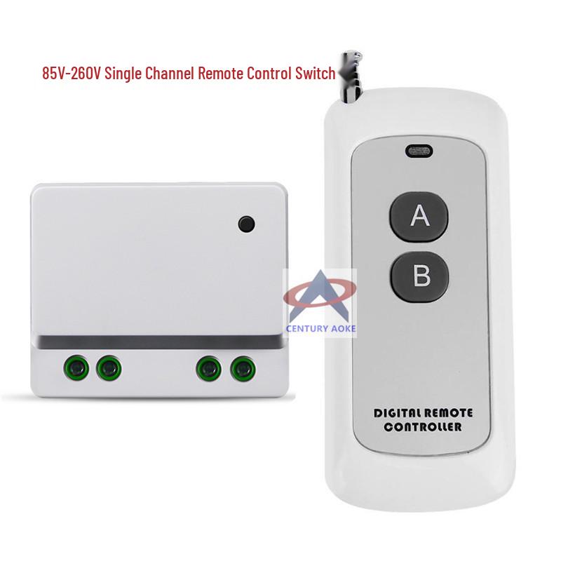 110V/220V Wireless Remote Switch Board for Lights, Fans, and Valves with Learning Code 433MHz