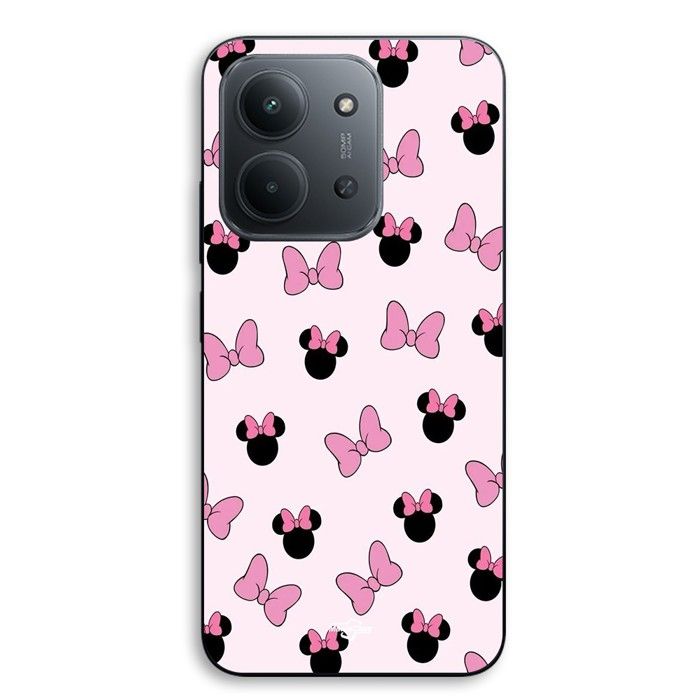 Coque Pour Xiaomi Redmi 15C 5g Minnie noeud fond rose Maniacase