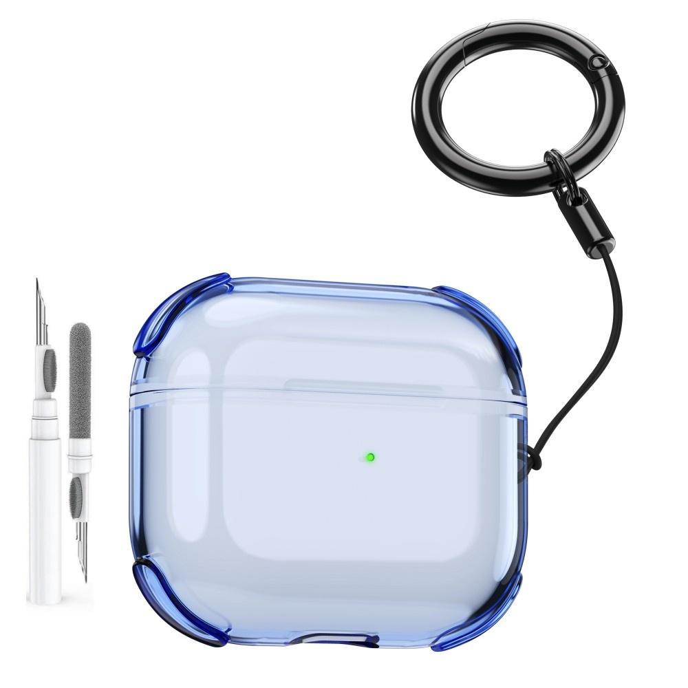 Für Airpods Pro 3 Hülle Klare Abdeckung Weiches TPU Hochtransparent Verhindert Vergilbung mit Reinigungsset für AirPods Pro 3. Generation Hülle