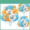 Globos de Látex Blippi Seguros y Confiables de 12" Para Decoraciones de Fiesta Temática
