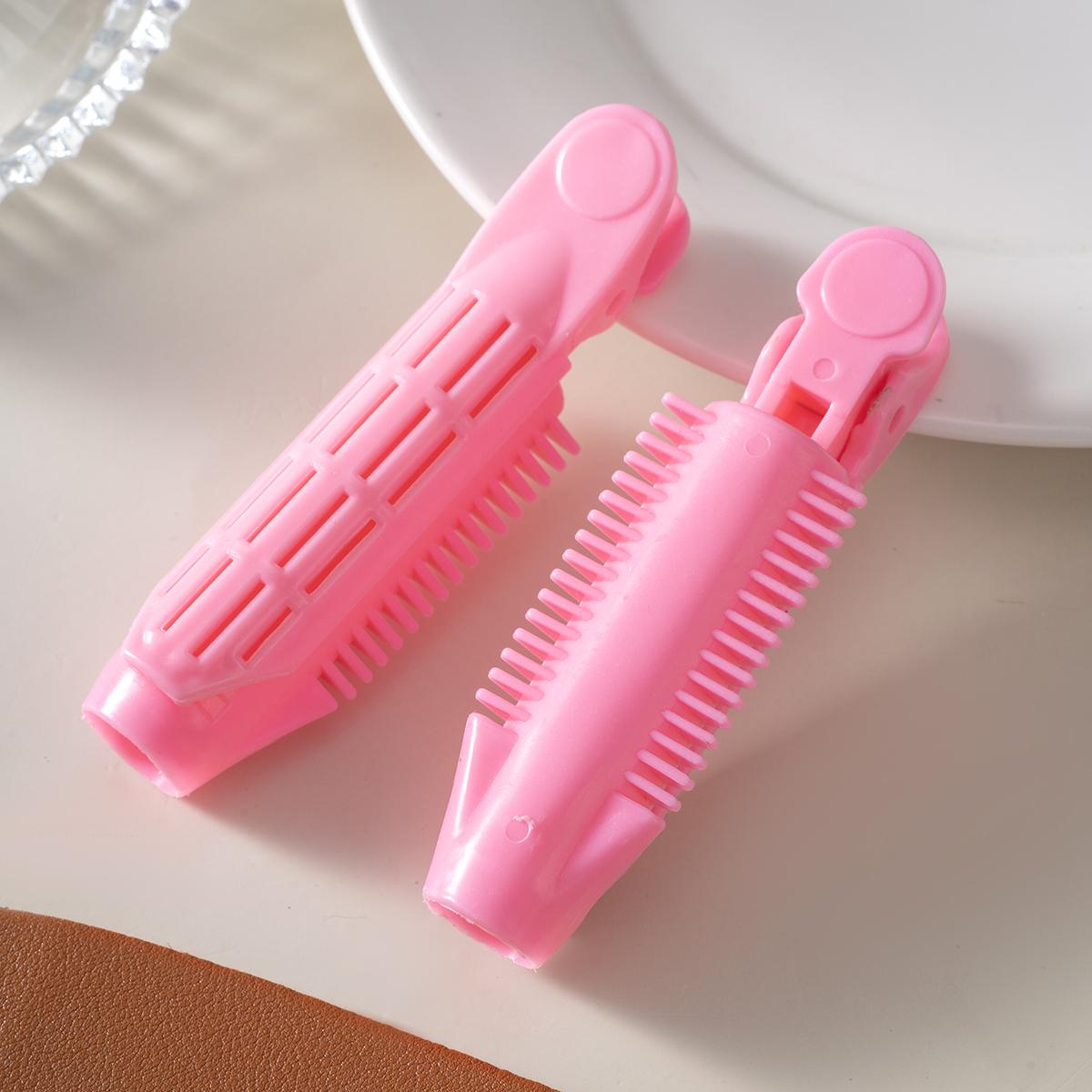 

2 шт. пушистые завивающие шпильки для волос, бигуди для корней волос, женские завивающие фиксирующие пластиковые бигуди для волос, инструменты для укладки волос с закручиванием