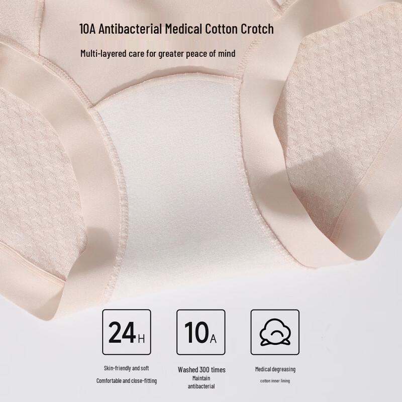 FENTENGCARE Women's High-Waist Tummy Control Underwear 3-Pack