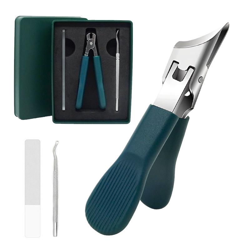 High-End Stainless Steel Nail Clippers & Pedicure Set for Adults