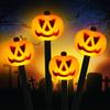 5PCS/Set Pumpkin,Ghost Solar Halloween Lights Outdoor Waterproof Pathway Light Garden Home Decoration Lamp Halloween Accessories