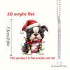 Car Acrylic Stylish Pendant Perfect For Decorative Touch In Vehicles And Trees Holiday