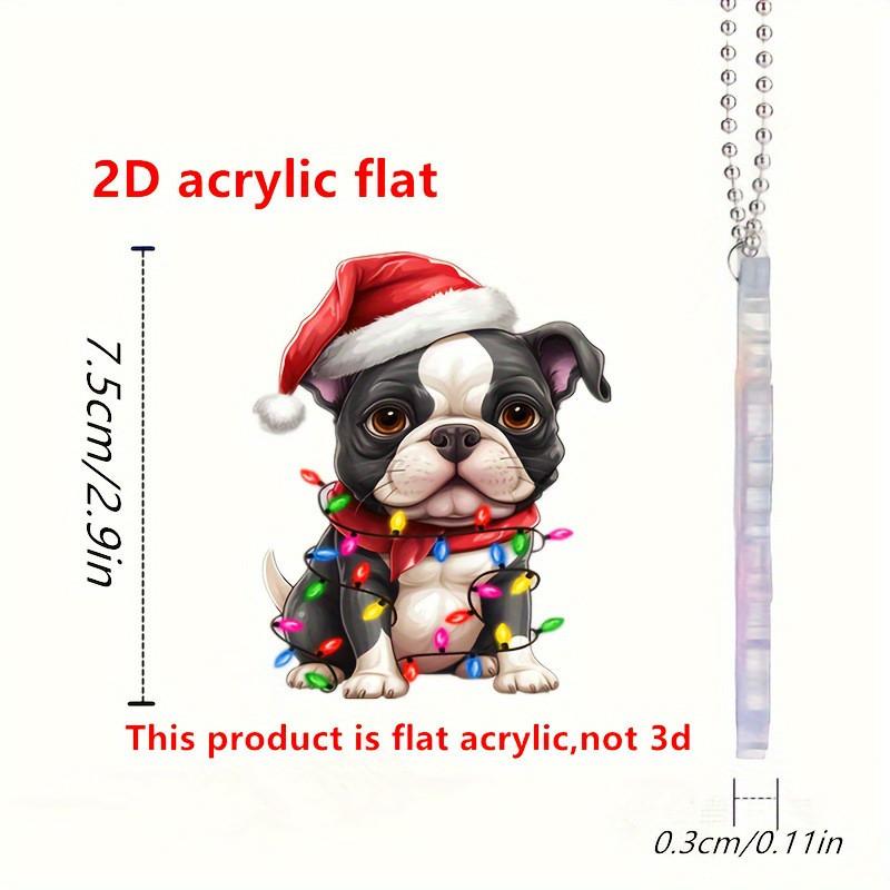 Car Acrylic Stylish Pendant Perfect For Decorative Touch In Vehicles And Trees Holiday