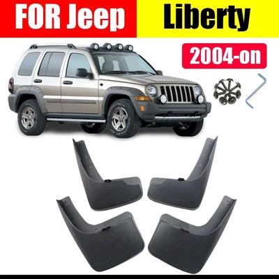 Garde-boue pour Jeep Liberty Garde-boue Garde-boue Liberty Garde-boue Garde-boue Accessoires auto styline Avant Arrière 4 PCS
