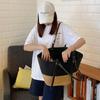 Summer Beach Straw Basket Bags Casual Rattan Large Capacity Totes Women Wicker Woven Shoulder Bags