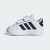 Grand Court Sneakers for Boys and Footwear White Cm [Adidas] 2.0 Kids, Girls, 12-16.5cm, MDT59, White/Core Black/Footwear (ID5271), 13.0