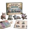 Kit Animali con Perline 3D Piccole Perline Design Carino Artigianato Creativo Kit Arte con Perline Fatto a Mano Forma Animale Kit Artigianale con Perline Fai da Te Decorazione per la Casa