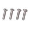 4 Sets Kayak Rail Screw Stainless Steel M5 Thread Rust Proof Boat Track Nuts for Canoes
