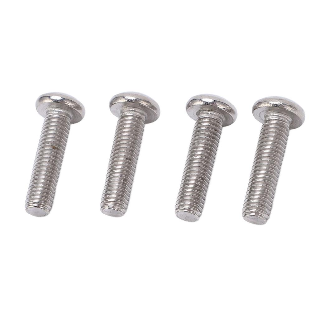4 Sets Kayak Rail Screw Stainless Steel M5 Thread Rust Proof Boat Track Nuts for Canoes