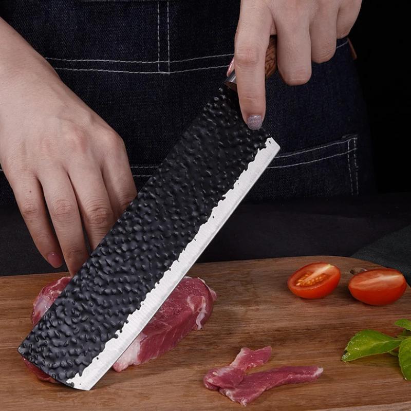 Stainless Steel Kitchen Knife Household Fruit Chef's Knife Sharp for Eating Meat Cutting for Roasting Sheep Vegetable Knives