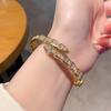 Snake-shaped Bracelet - A Universal Hand Ring Spring Accessory for Both Men and Women.