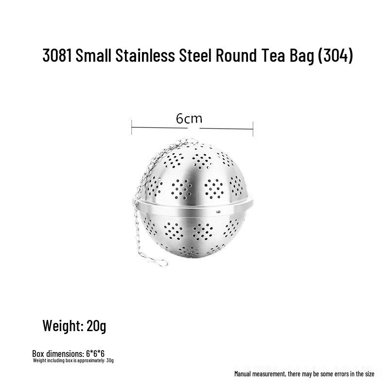 304 Stainless Steel Spice Infuser & Tea Steeping Mesh Ball