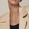 Latest In Love Heart Pendant Piece Necklace Piece Authentic Circle Necklace Women Chain Jewelry Creation Decoration Bracelet Style Accessories Charm
