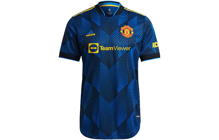Men's Adidas Manchester United Soccer Jersey Men's Blue
