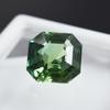 Sapphire Bluish Green Square Cut Natural 8.55 Ct Loose Gemstone Rare CERTIFIED P-0868