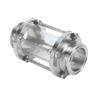 Inline-Schauglas 304 Edelstahl Mit Tri Clamp Anschluss Sanitär-Durchflussschauglas Durchflussrohr Außendurchmesser 19MM-89MM Tri Clamp Typ