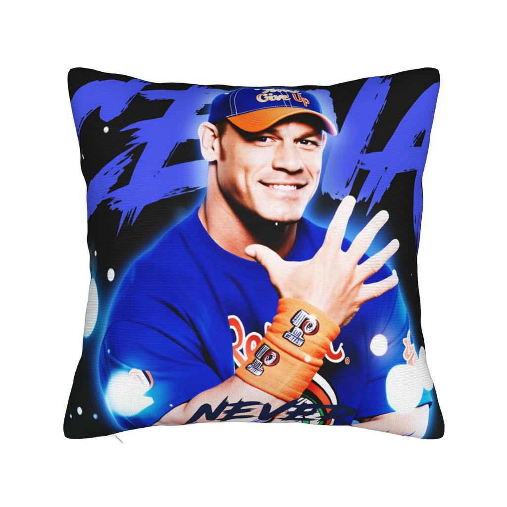 John cena  Pillow Cover  Funny Pillow Case For Sofa Home Decoration Graphic Pillowcases Gift Idea