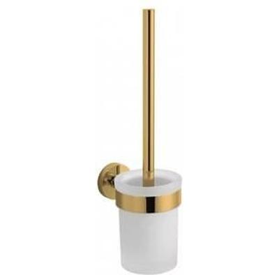 Szczotka do toalety Stella Classic złota błyszcząca 07431G