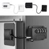 Anti-pinch Hand Baby Safety Lock Adjustable No Drilling Cabinet Lock Child Protection Window Digital Password Lock for Home