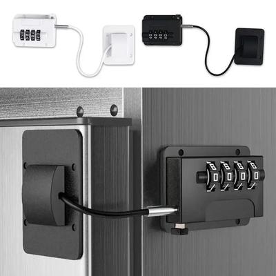 Bloqueo de Seguridad para Manos Anti-pellizco para Bebés Cerradura de Armario Ajustable Sin Taladro Protección Infantil para Ventana Cerradura Digital con Contraseña para el Hogar