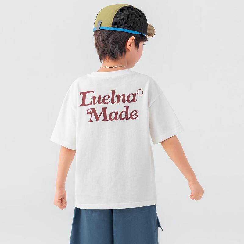

Duoduo Boys American Style Heart Print Short Sleeve T-Shirt 140