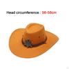 Classic Western Cowboy Hat - Stylish Sun Protection for Outdoor Adventures