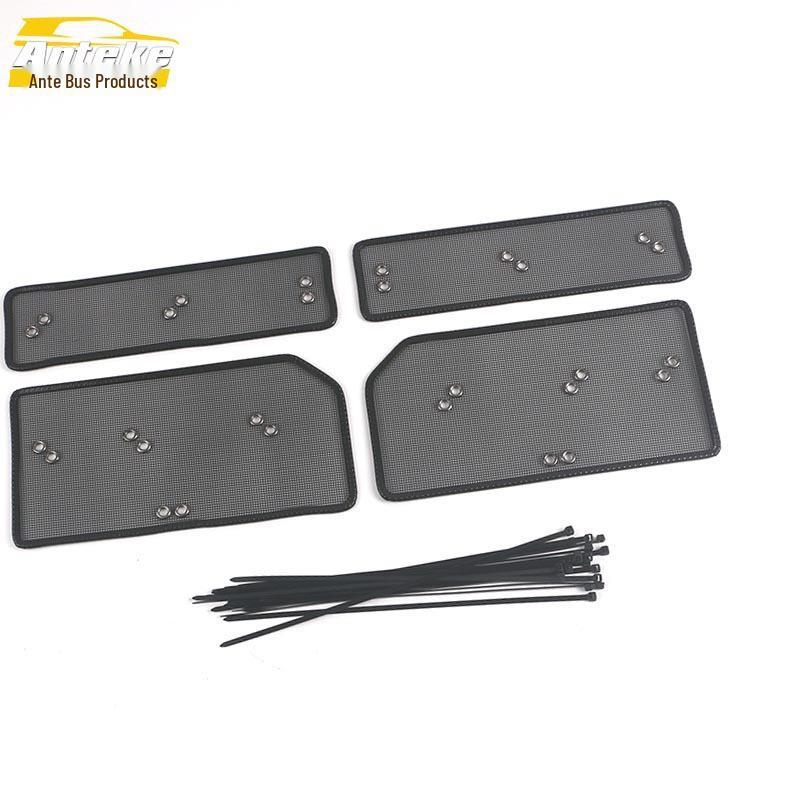 

2022 Elantra Black Knight Edition Insect Screen Sequins Diamond Mesh Radiator Decorative Sticker