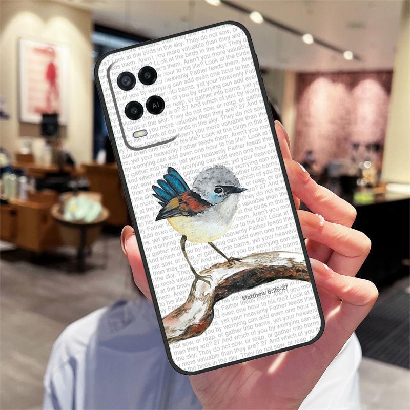 

Lovely Birds Hummingbird Case For Oppo A78 A98 A79 A18 A38 A58 A40 A60 A80 A16 A76 A96 A15 A74 A94 A54 A17 A77 Cover OPPO A38 4G