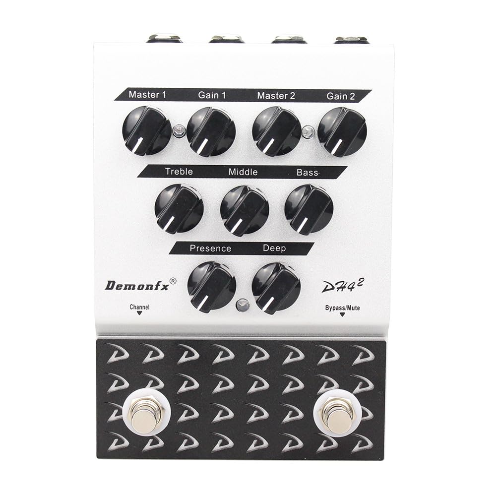 Demonfx OverDrive Distortion Overdrive Distortion High Gain Guitar Effect DH4-2 / - -