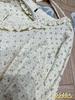 Wei Qi Spring/Summer Floral Mori Girl Batwing Sleeve Lace Patchwork Loose Doll Top
