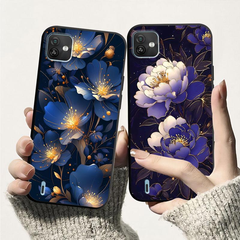 Flower For Wiko Y62 Plus Y82 Y81 Y62  Case Shockproof Soft Silicone For Wiko Y51 Y52 Back Cover TPU Phone Case Protective Fundas