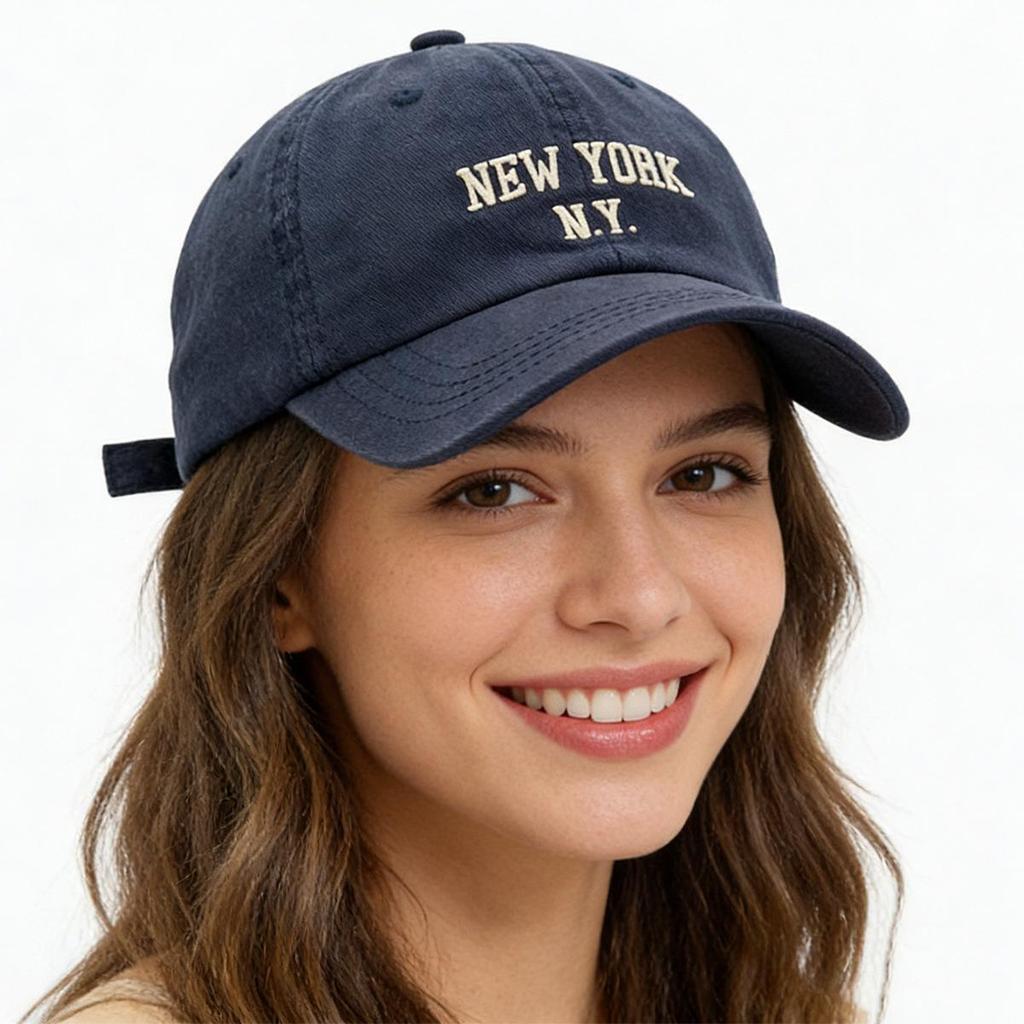 Modische Baseballkappe mit Buchstaben - Vielseitiger koreanischer Stil für Paare, Trendiger Frühjahrs-/Sommerhut für Damen