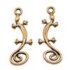 Frogs Insects Charms Vintage Alloy Pendants For Reptile Themed Jewelry